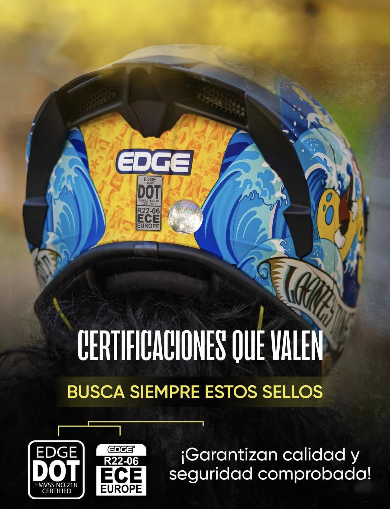 CASCO EDGE LOONEY TUNES