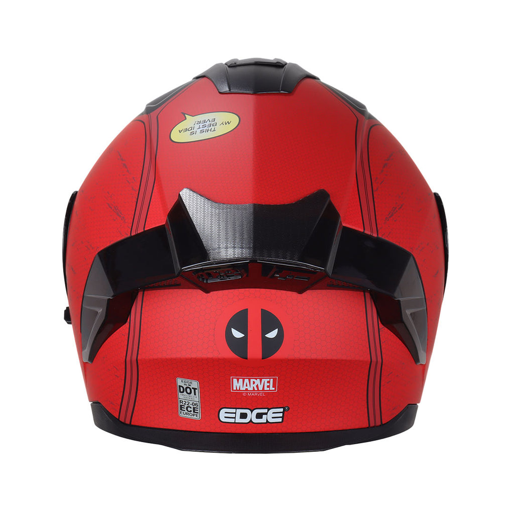 Casco EDGE edición DEADPOOL