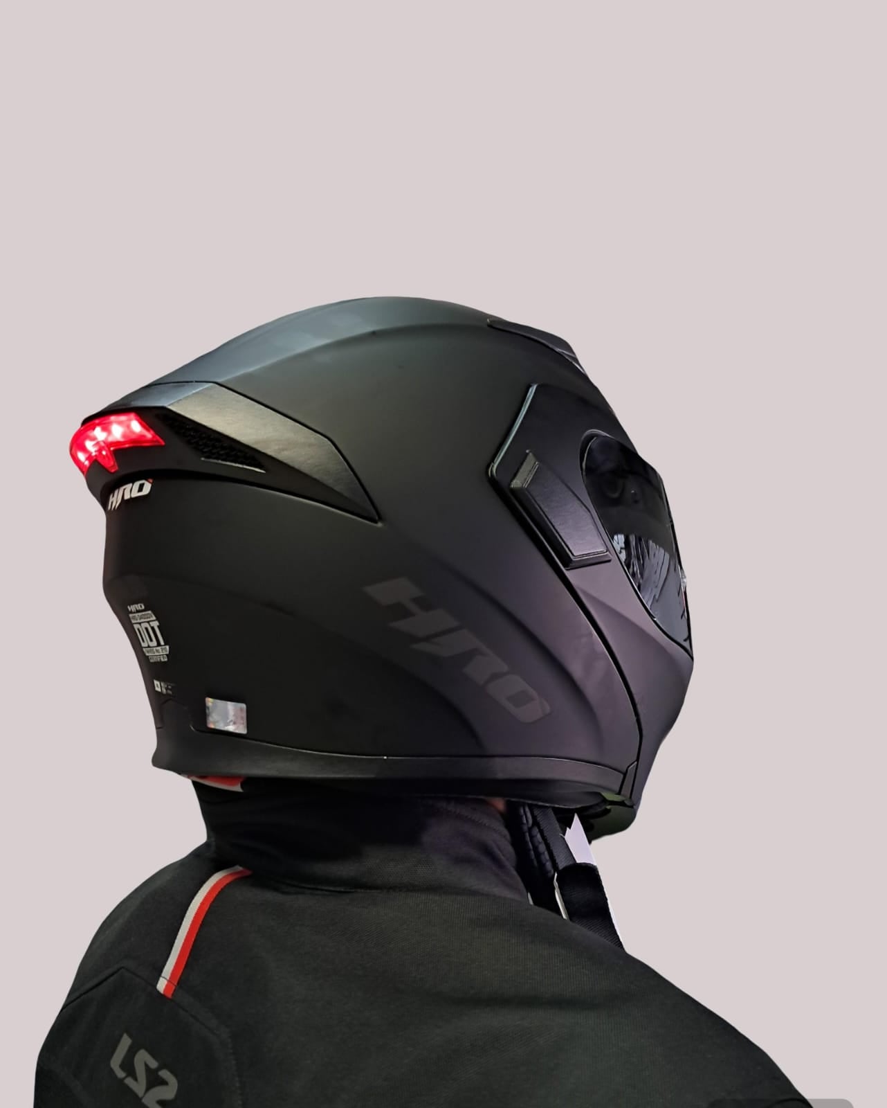 CASCO HRO CON LUZ LED