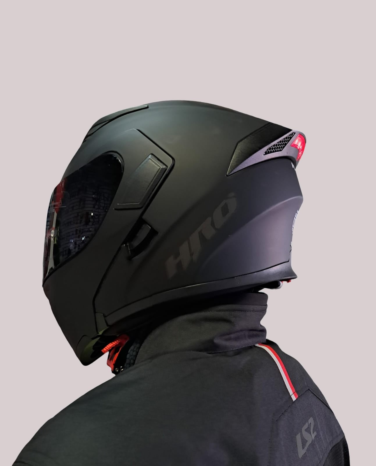 CASCO HRO CON LUZ LED