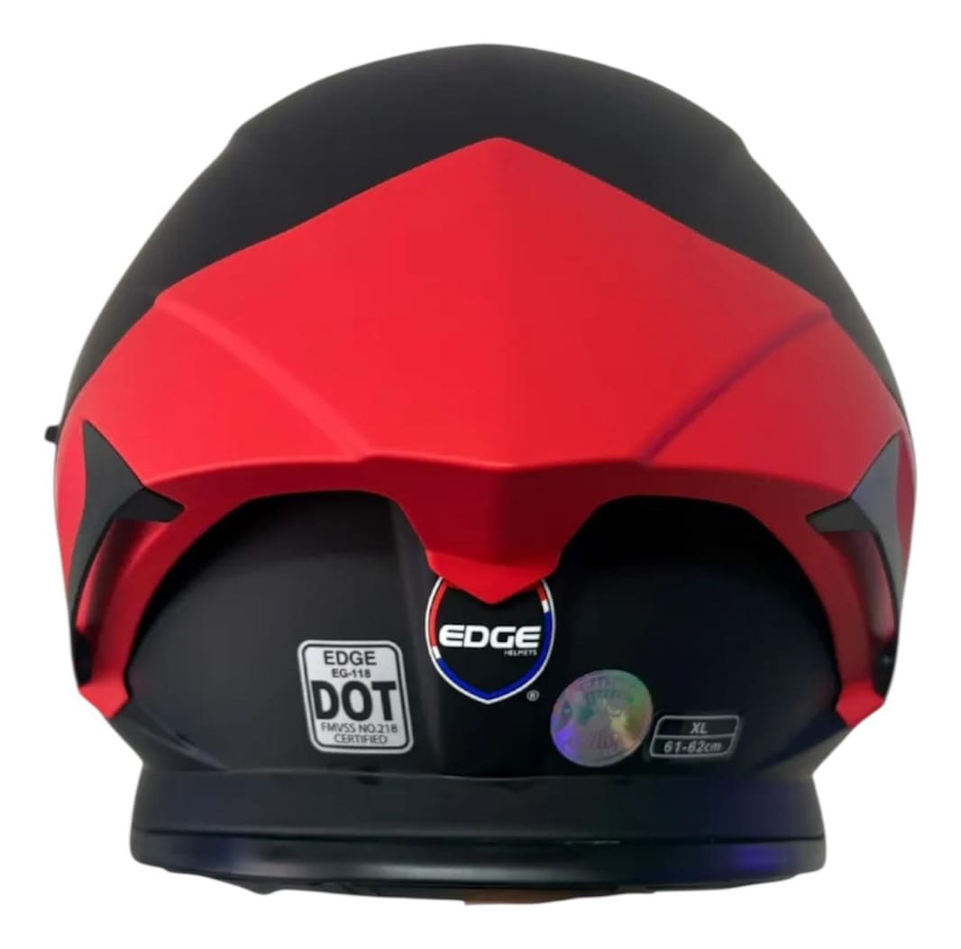 CASCO EDGE GX7 ROJO MATE