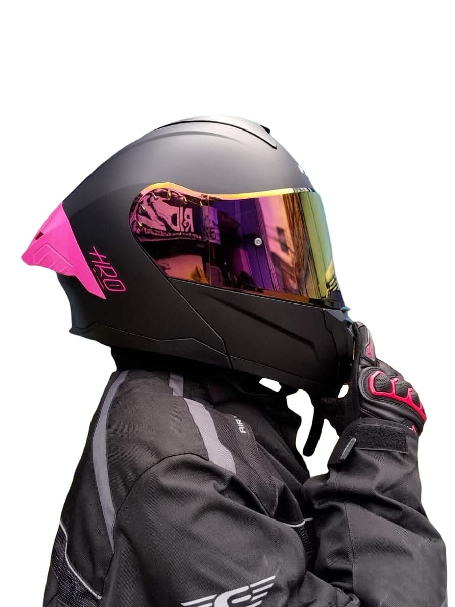 Casco HRO ROSA